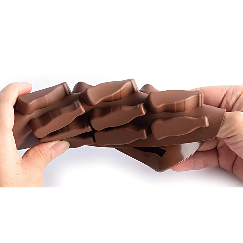 15 даже Кокс Бутылка силиконовая форма для торта выпечки Шоколадный леденец