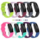 1 шт. в наборе разноцветные мягкие силиконовые спортивные часы ремешок для Fitbit Inspire 2 Смарт-часы браслет на запястье