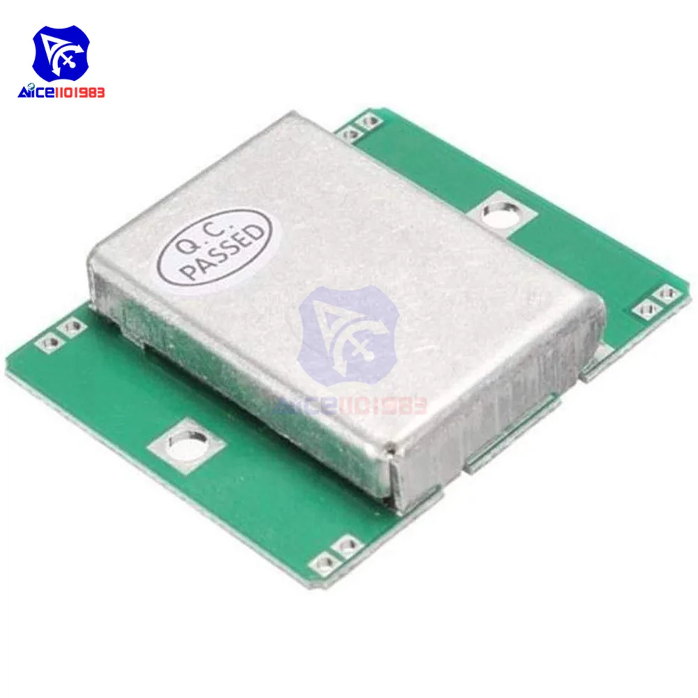 diymore HB100 Wireless Microwave Sensor Module 10.525GHz Doppler Radar Motion Detector 40mA for Arduino