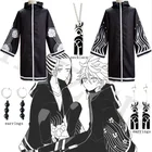 Аниме Токийский Мститель Косплей Плащ Senju Kawaragi Wakasa Imaushi костюм с капюшоном на молнии серьги ожерелье Тренч Хэллоуин