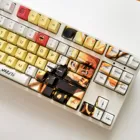 Колпачки для клавиш с японским аниме Narut-o, материал ПБТ, набор ключей 108 для механической клавиатуры 104 87, колпачки только для клавиш с профилем Oem