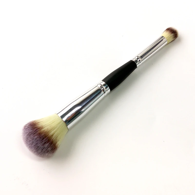 Новинка Кисть для макияжа 2 в 1 цвет лица совершенство растушевка тени Пудра