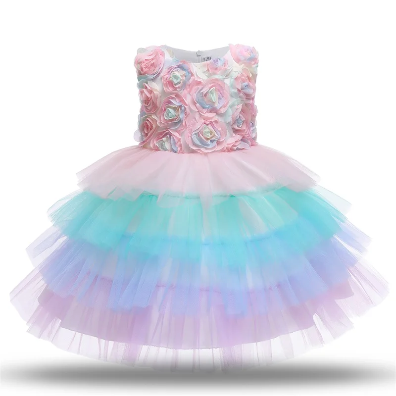 

Детское платье с аппликацией, на возраст 0-2 года