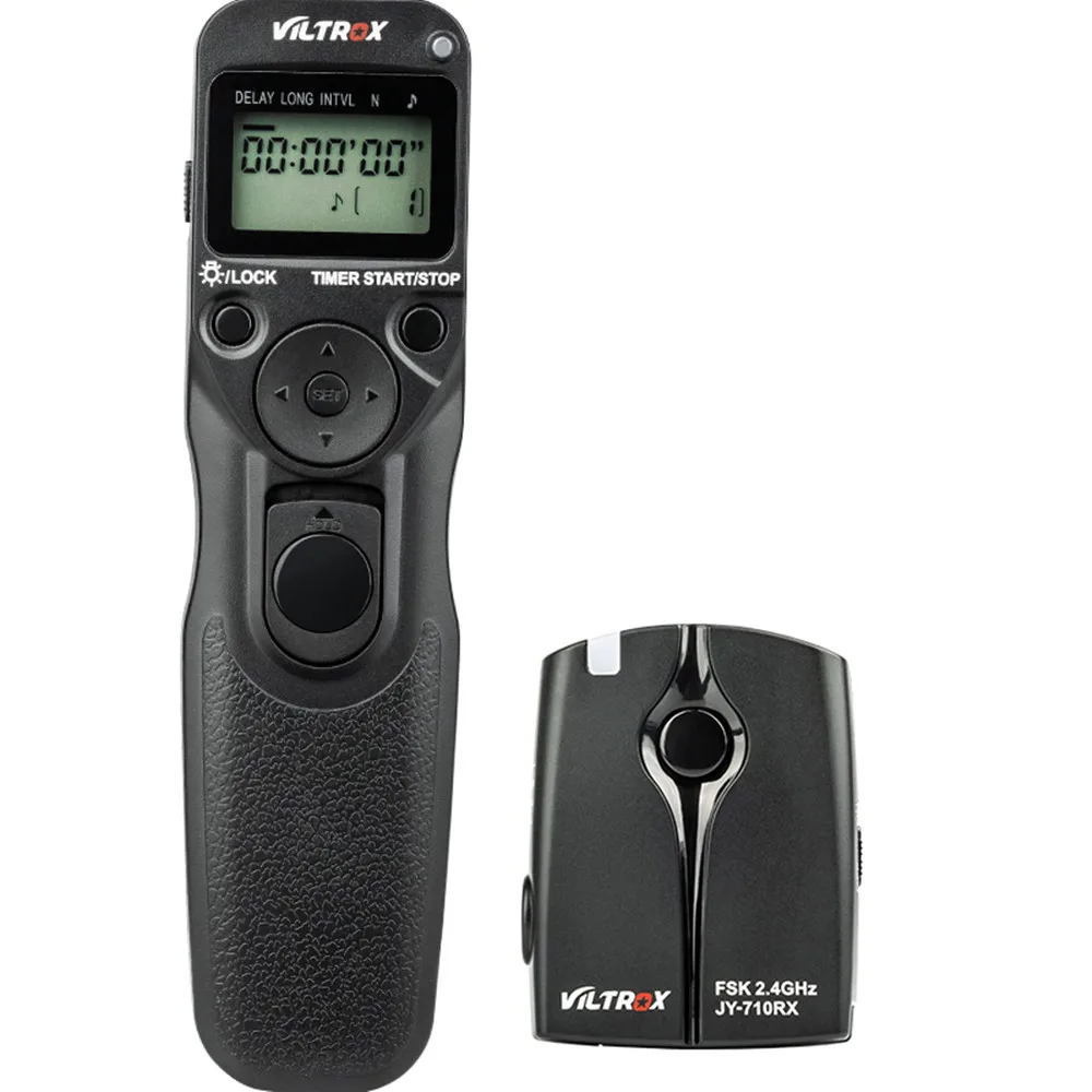 Viltrox JY-710-C3 Беспроводной Камера ЖК-дисплей ЖК-экраном таймером и Управление спуском фотографического затвора объектива Цифрового Фотоаппарата Canon 30D 40D 50D 7D 7DII 6DII 5D Mark IV 5diii