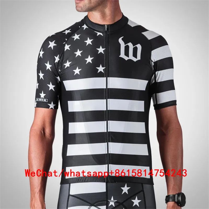 2 wattie ink летняя велосипедная одежда полиэстер короткий рукав Велоспорт Джерси для мужчин дорога или катание по горам гонки движения - Цвет: 2
