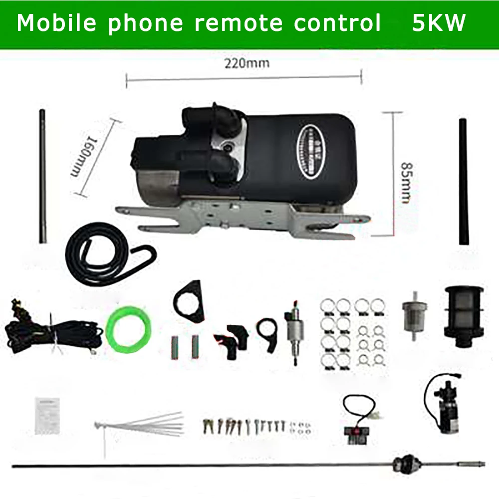 Автомобильный Подогреватель 10 кВт воздухонагреватель дизельного двигателя