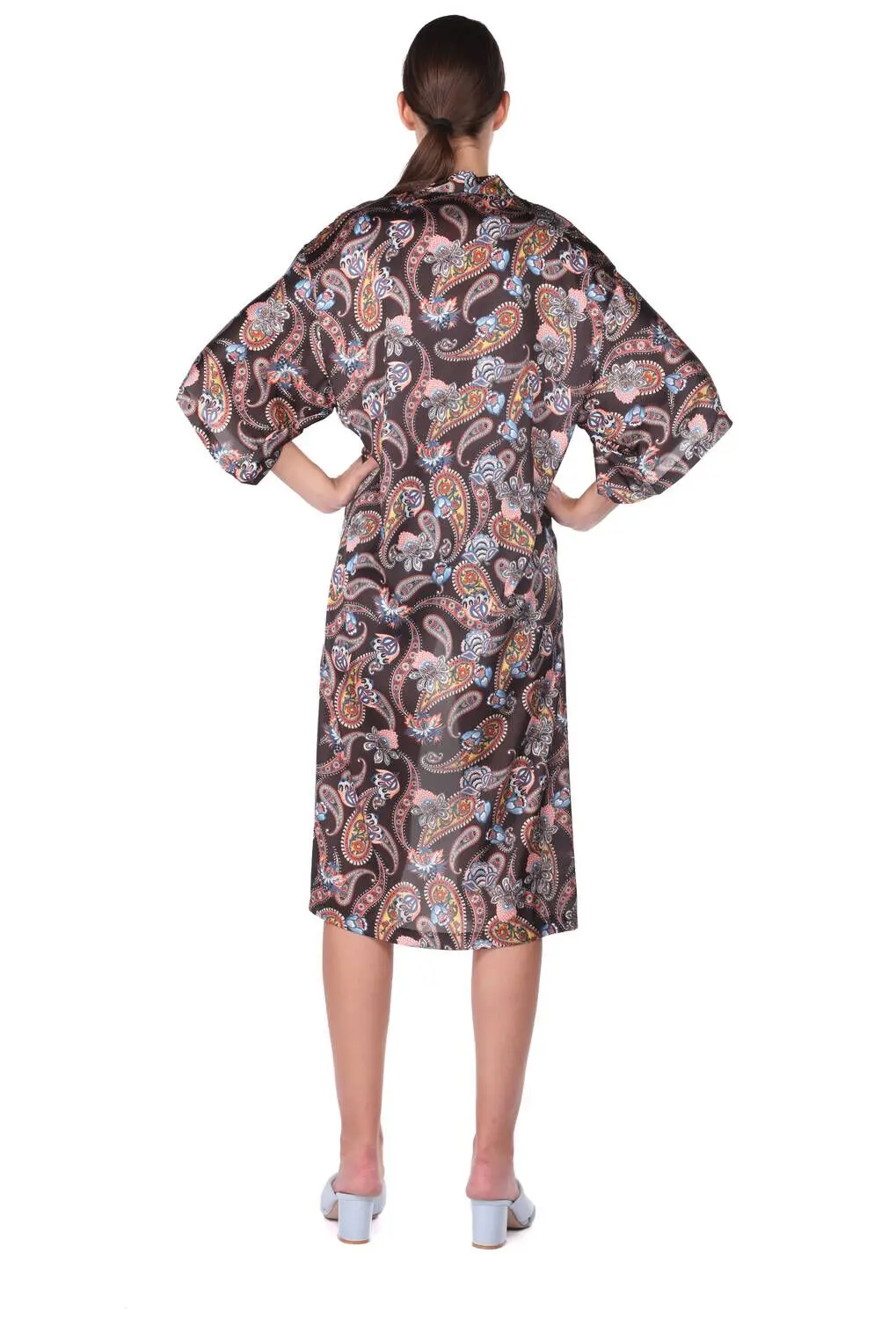 

Markapa Patterned Kimono Womens Jacket