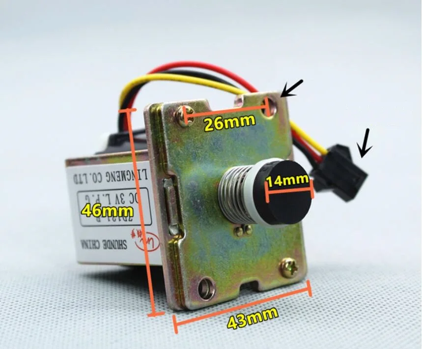 1 шт. ZD131 Универсальный Газовый водонагреватель Соленоидный клапан 3 в аксессуары