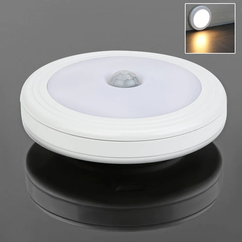 Беспроводной пассивный ИК датчик движения Jonggo 6 светодисветодиодный