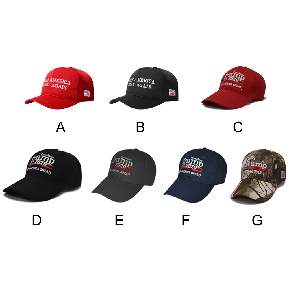 

Election Hat Trump Hat President Election Supporter Adjustable 2020 Hat Cotton 7 Colors Sports