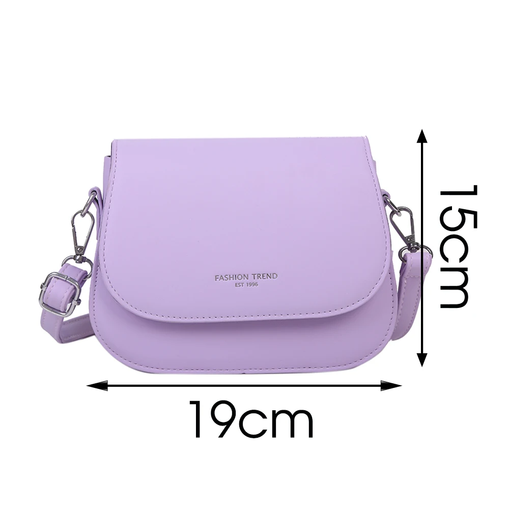

Mini PU Leather Crossbody Bags For Women 2021 Summer Fashion Trend Luxury Ladies Shoulder Bags Simple Female Purses Handbags