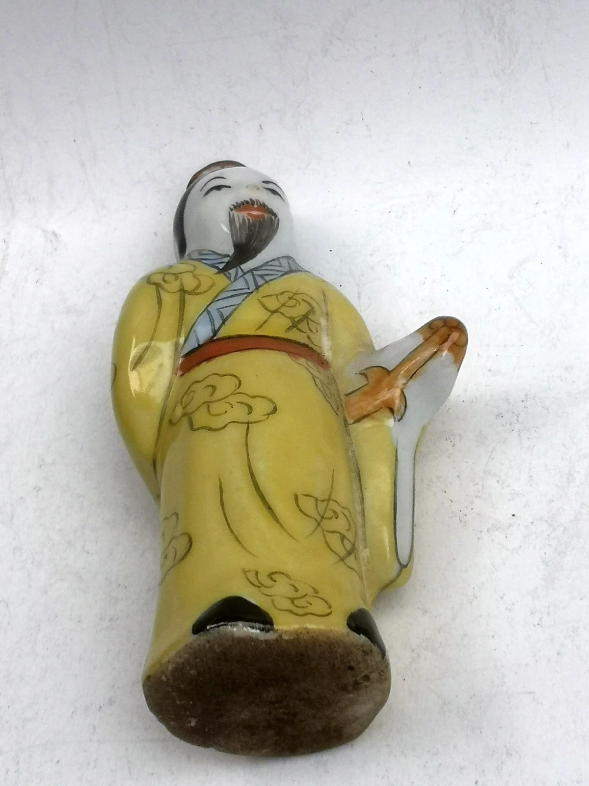 

YIZHU CULTUER ART Ancient Collected China Famille rose Porcelain Eight Immortals Snuff Bottle Family Decoration Gift