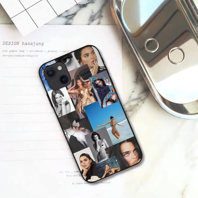 Чехол Kylie Jenner для iPhone 11 12 Mini 13 Pro XS Max X 8 7 6s Plus 5 SE XR | Мобильные телефоны и аксессуары