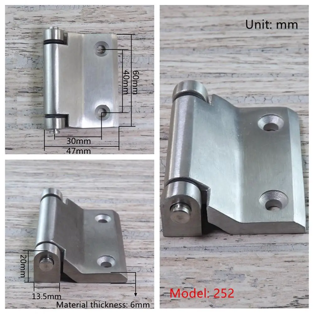 Прецизионные литые петли толстые из нержавеющей стали 304 железные дверные