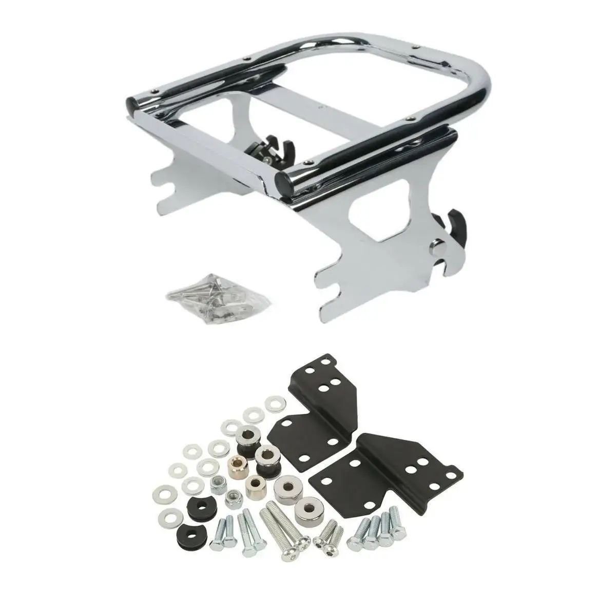 Съемный монтажный стеллаж для мотоцикла с комплектом стыковочного оборудования