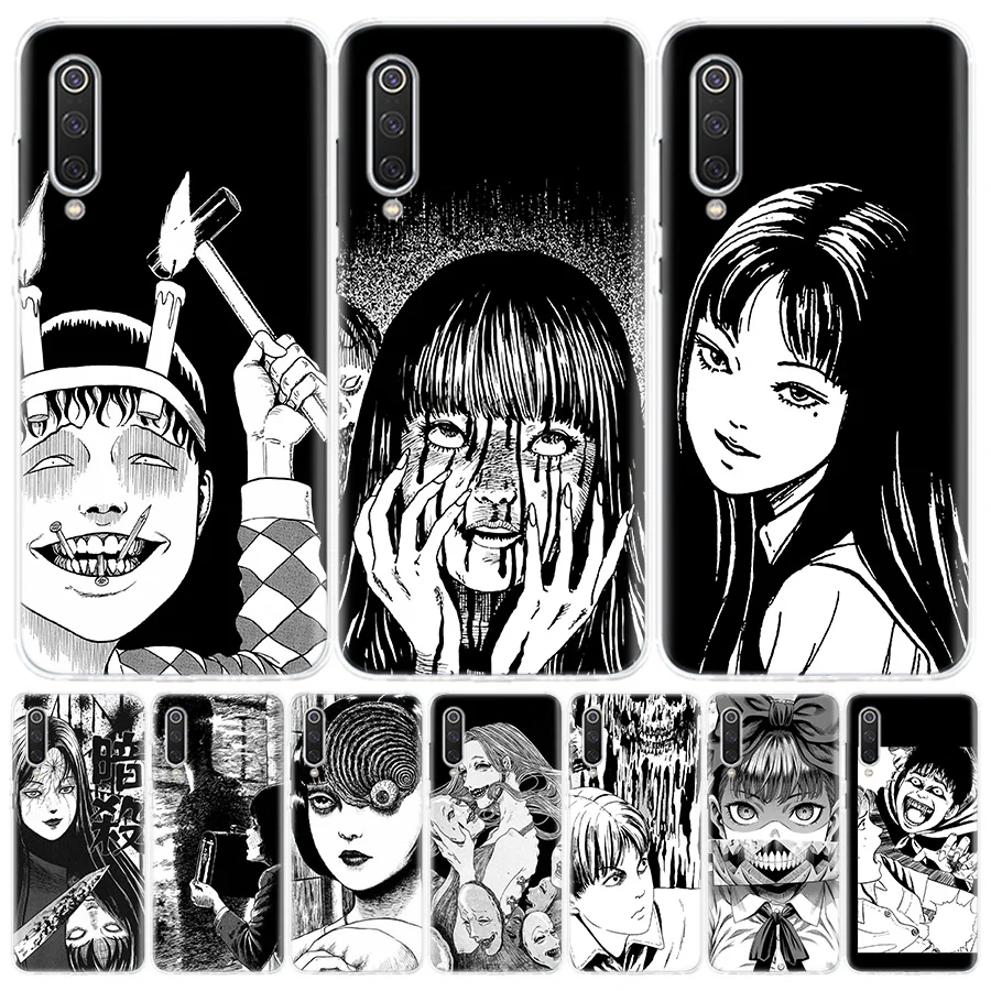 

Junji Ito Terror Horror Anime Phone Case for Xiaomi Redmi Note 10 10S 11 11S 11T 9 9S 8 8T 7 9T 11E Pro 5G 7 6 5 5A MAX Fashion