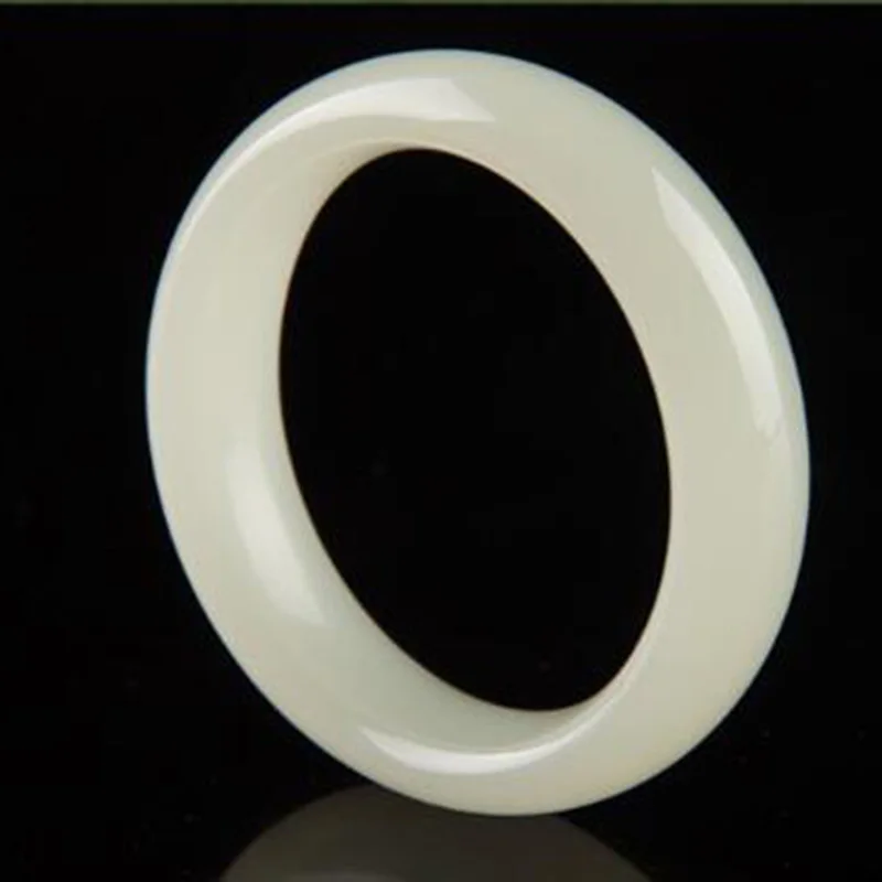 Оптовая продажа натуральный афганский белый браслет с нефритом Jewely Lucky изгнание