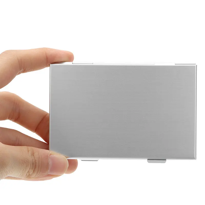 Мини алюминиевый сплав Micro TF SD чехол для хранения карт памяти защитный держатель коробка для SD/TF карты Аксессуары для хранения