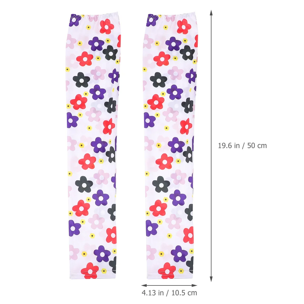 

2 Pairs Cool UV Protection Sleeves Sun Protection Arm Sleeves for Men and