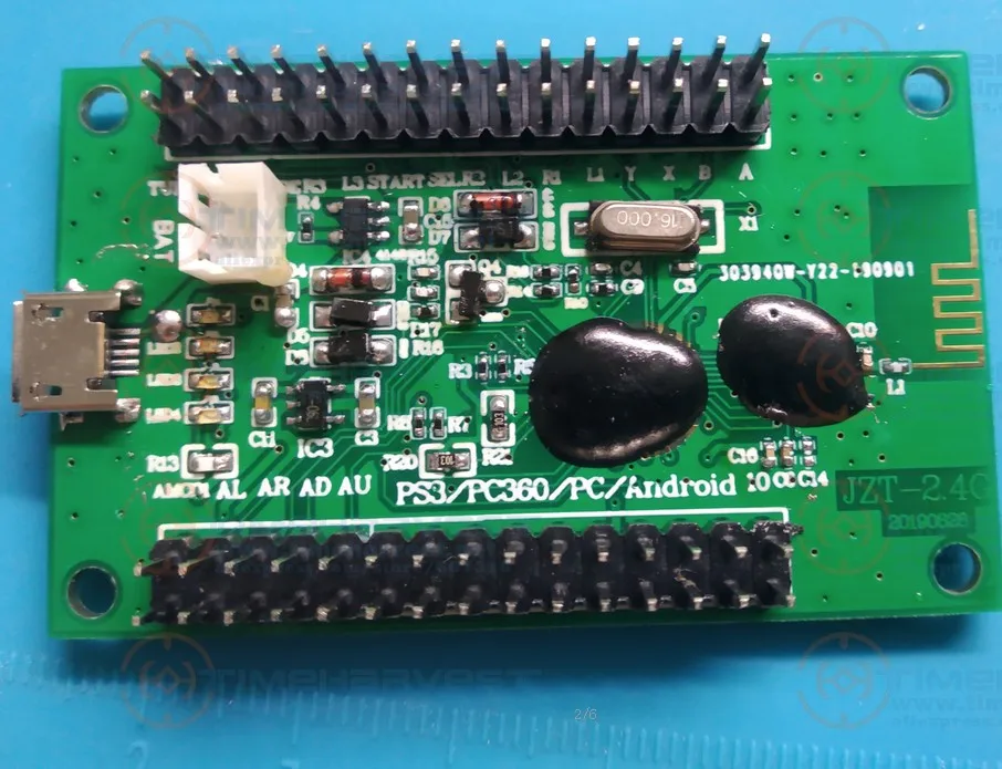 1 плеер USB беспроводной Аркады адаптер кодового датчика игровой контроллер для ПК