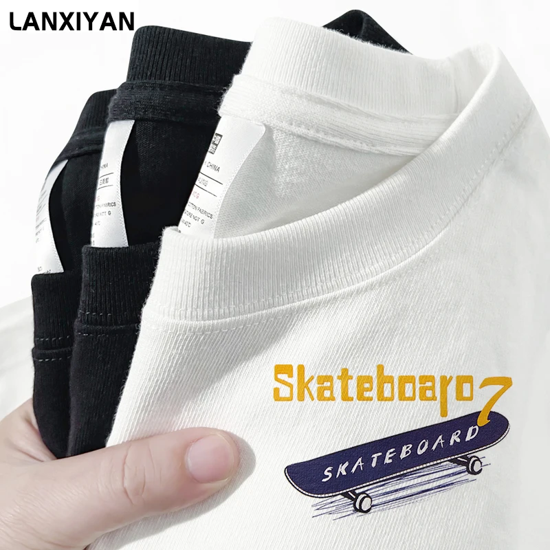 

Heavyweight Cotton Oversize Short Sleeve T-shirt Women's Summer 2021 New Loose T-Shirt Top Thin Clothes