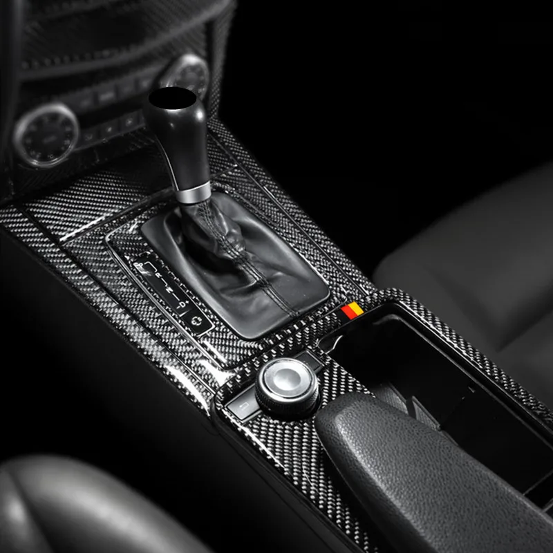 Центральная консоль триммерные полосы переключения передач 2 шт. для Mercedes Benz C Class