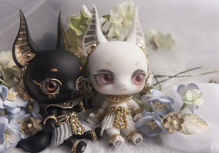 Фигурки из смолы Anubis BJD 1/12 маленькие фигурки пальм куклы bjd подарочные игрушки