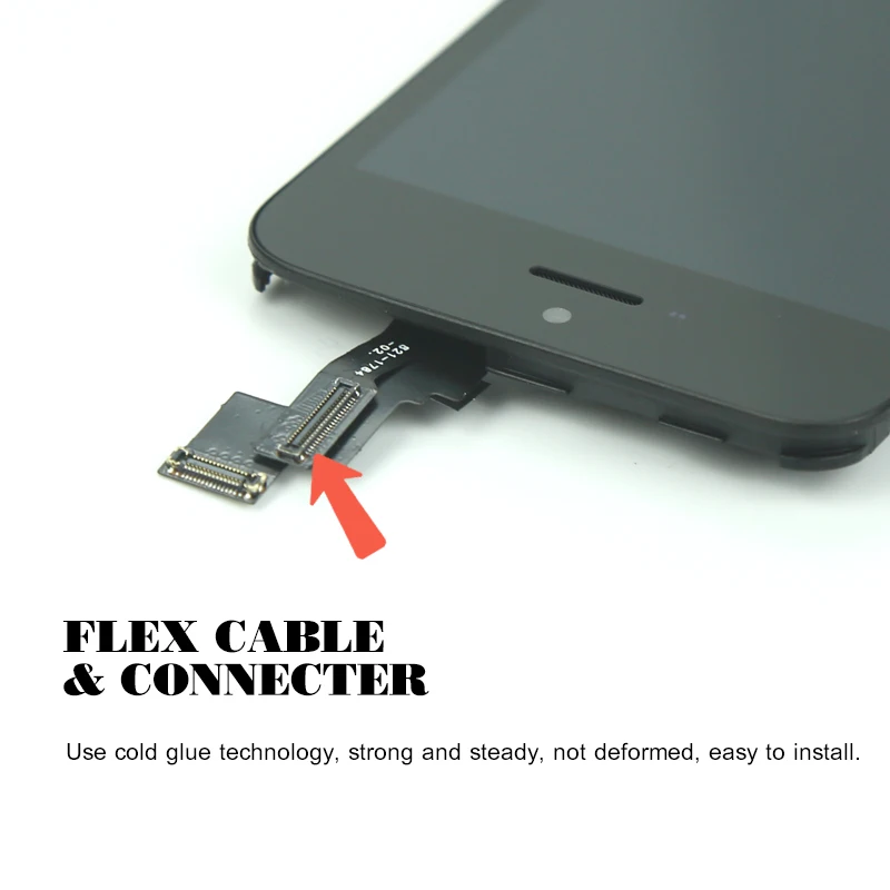 Качество AAA ecran для iPhone 5 5S 5C ЖК дисплей сенсорный экран с дигитайзером запасные