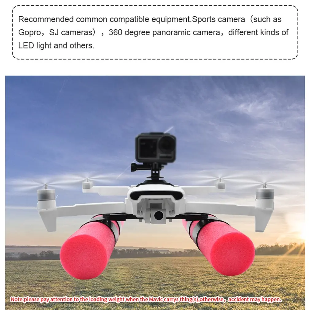 Landing Skid Float kit With Buoyancy Stick Shock Absorber For STARTRC FIMI X8 SE Landing Gear Accessories