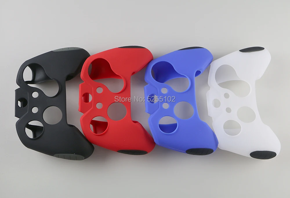 5pcs Shell Case Thicken Silicone Cover For Xbox One Dual-color Soft for xbox one Controller replacement | Электроника