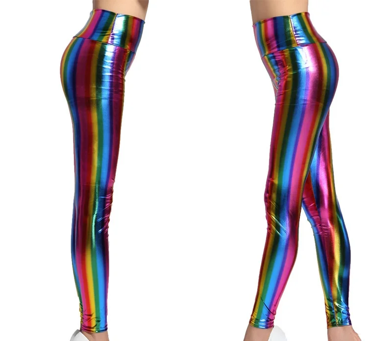 

2021 autumn Faux PU High Waist Pants Women Chic Hollow Out Bandage Sexy Autumn Trend Leather Club Trousers Slim Streetwear