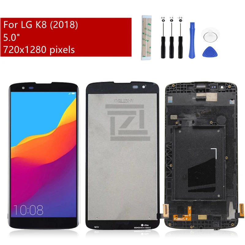 ЖК-дисплей для LG K8 2018 дисплей G9 замена дисплея с рамкой запасные части 5 0 дюйма