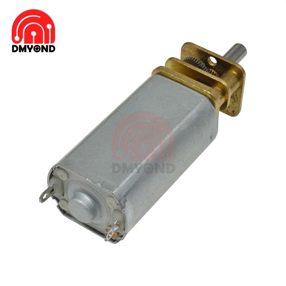 GA13-050 12 Вольт в DC мотор редуктор колесико энкодера шестерни V 100RPM микро скорость