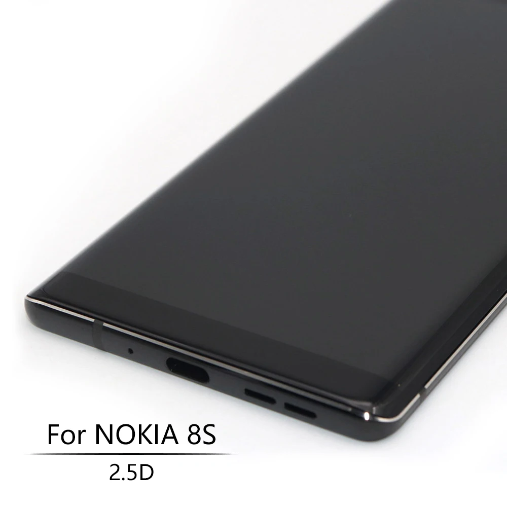 Super AMOLED 5," ЖК-дисплей для NOKIA 8 Sirocco ЖК-дисплей сенсорный экран с рамкой для NOKIA 8 Sirocco ЖК-дисплей для NOKIA 8 8 S ЖК-дисплей