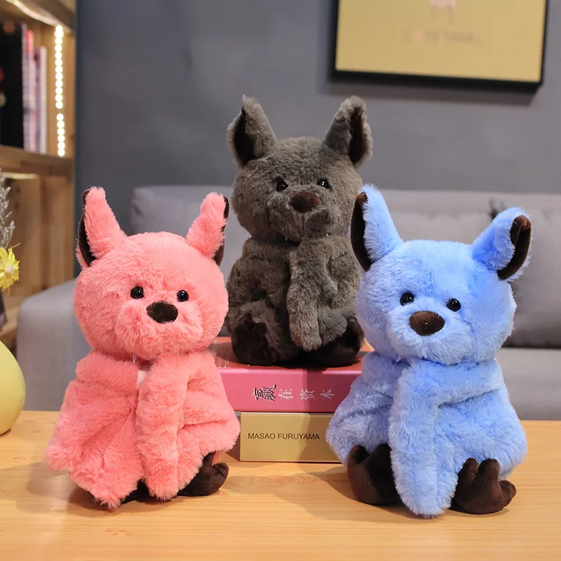 Креативная плюшевая игрушка летучая мышь 24 см мягкое плюшевое животное милая