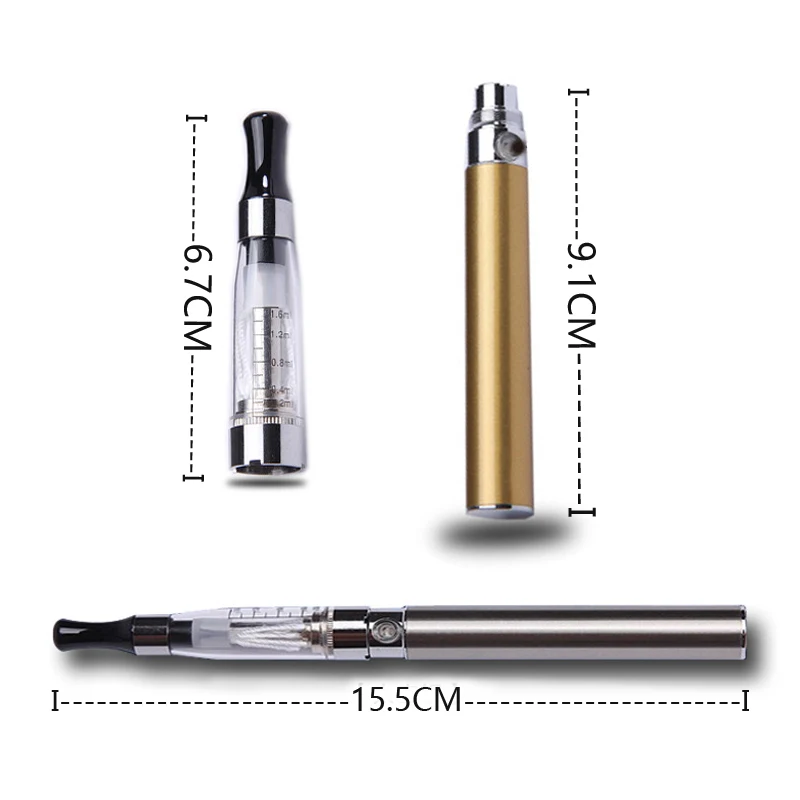 Оптовая продажа EGo T батарея ce4 Vape ручка комплект 1100 мАч 1 6 мл распылитель кальян