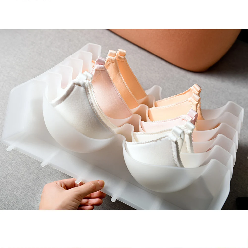 6 шт. коробка для хранения бюстгальтеров шкаф Органайзер нижнего белья