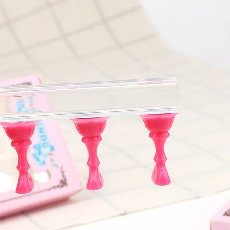 Держатель для ногтей тренировка опора магнитная основа магнитный дисплей рамка