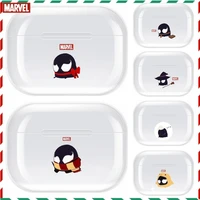 cute venom marvel transparent tpu case for airpods pro 3 case silicone headphone accessories air pods 3 apple protective 1 2