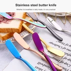 Нож для масла, нержавеющая сталь, кухонный нож для сыра, серебристый, десертные инструменты, разбрасыватель варенья утварь, столовые приборы, кухонные инструменты для десертов