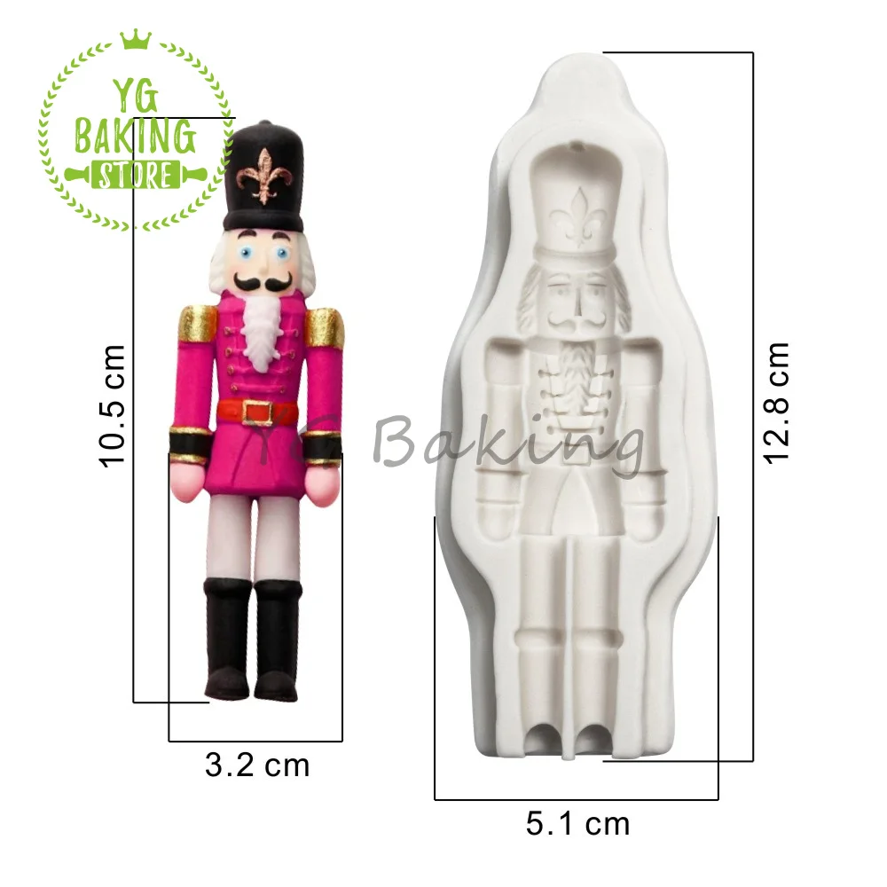 Формы для выпечки Dorica Щелкунчик из силикона