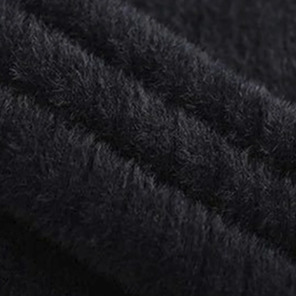 

Thickened mink fleece skirt 2020 new autumn and winter knitted mid-length winter wild split hip skirt