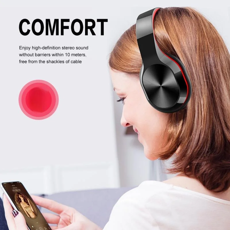 1 шт. T5 HiFi Беспроводные наушники с активным шумоподавлением портативная