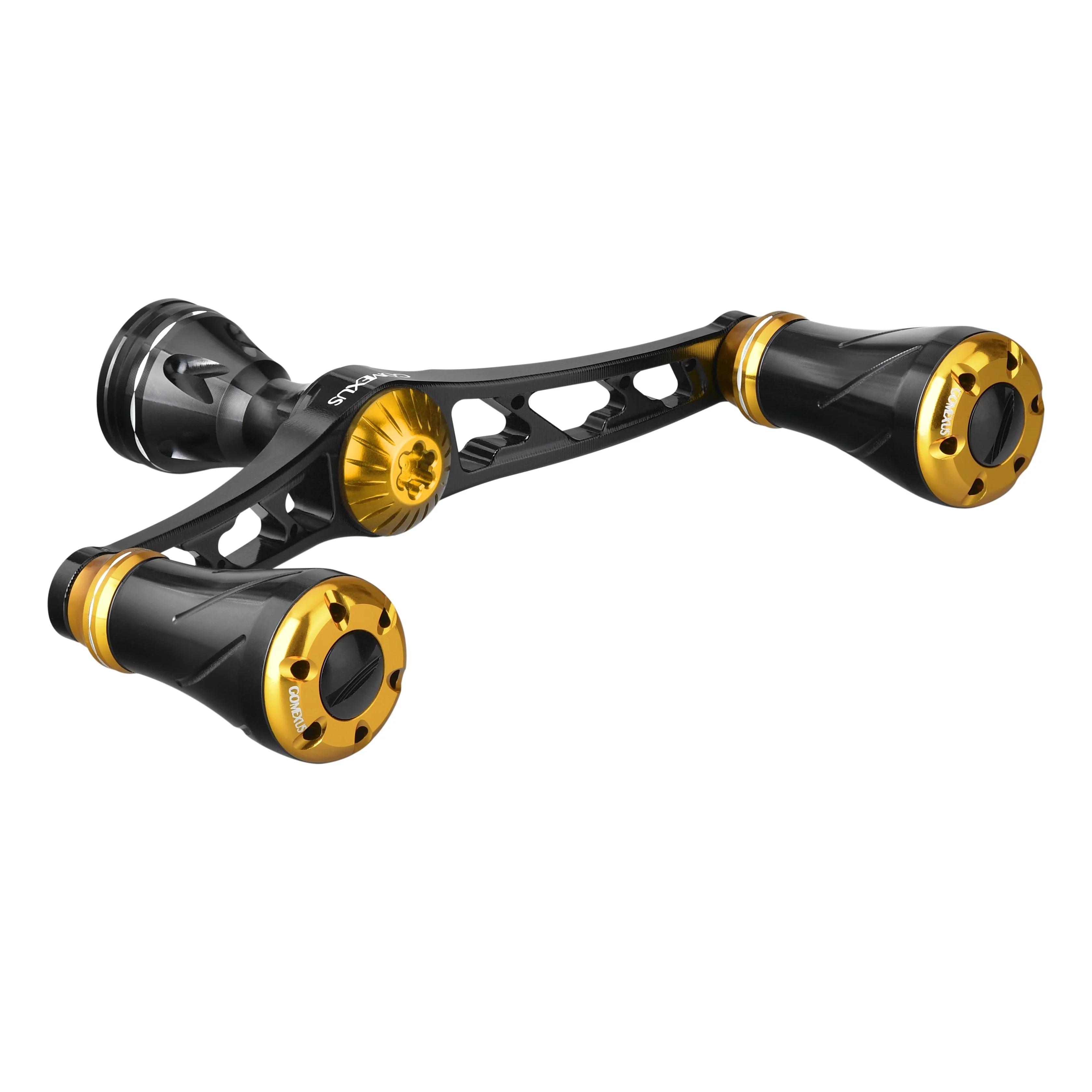 black gold Gomexus ЧПУ силовая ручка для Daiwa Caldia LT 1000-3000 спиннинговая катушка как описание - Цвет: black gold