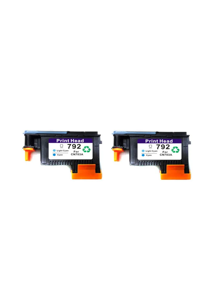 2х печатающая головка совместимая с hp792 CN703A Cyan/Light Cyan для 792 L26500 L28500 принтера|printhead