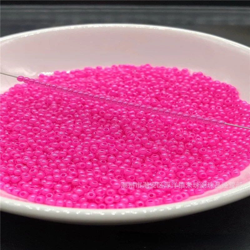 Супер Форма 2 мм Высокое качество риса бусины имитация мороженого нефритовые