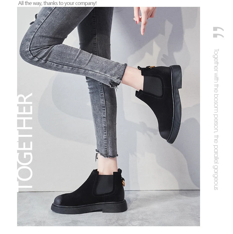 Осенняя обувь из натуральной кожи; botas mujer; женские ботинки «Челси»; botas mujer; женские ботинки; женские ботильоны с перекрестной шнуровкой