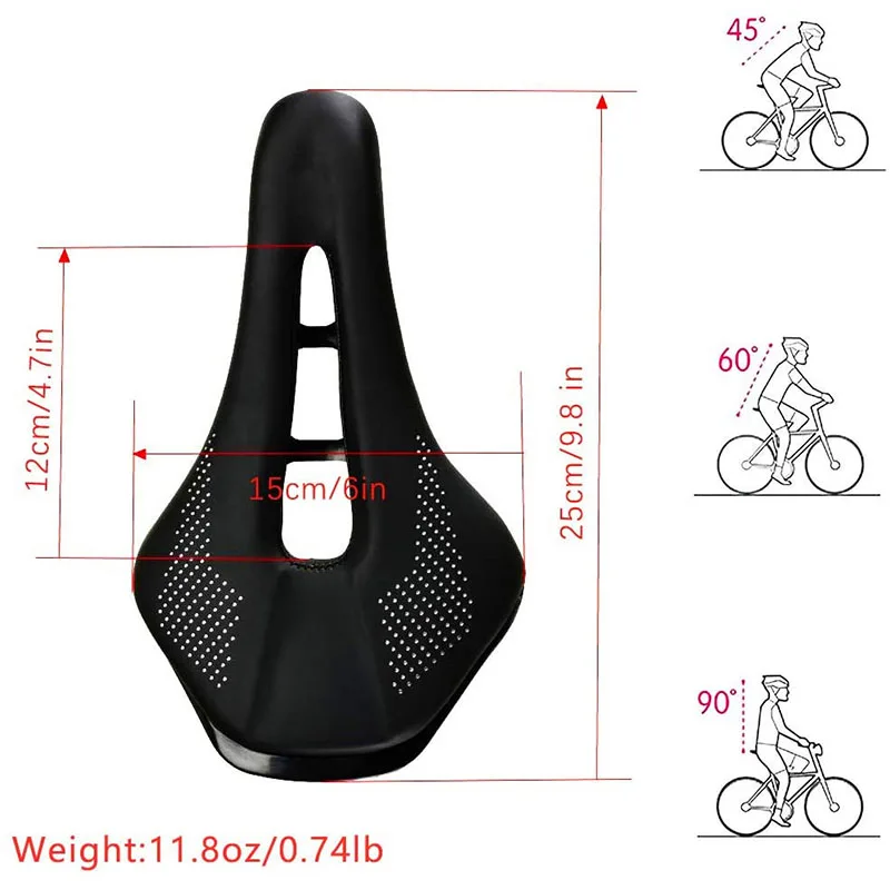 Ажурное дышащее седло для велосипеда коврик переднего сиденья горного
