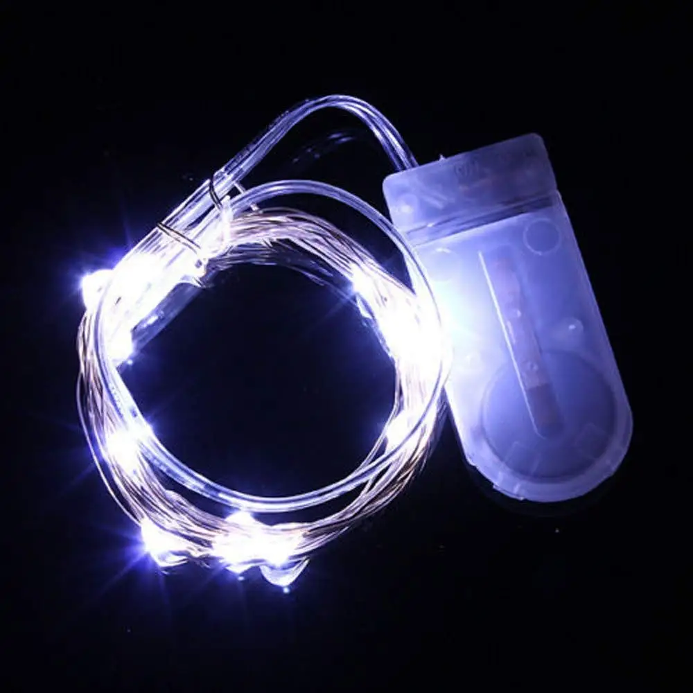 

Mini Fairy String Light,Christmas Lights LED Lights String 20 LED Battery Power Operated with Batteries for Bedroom (C)