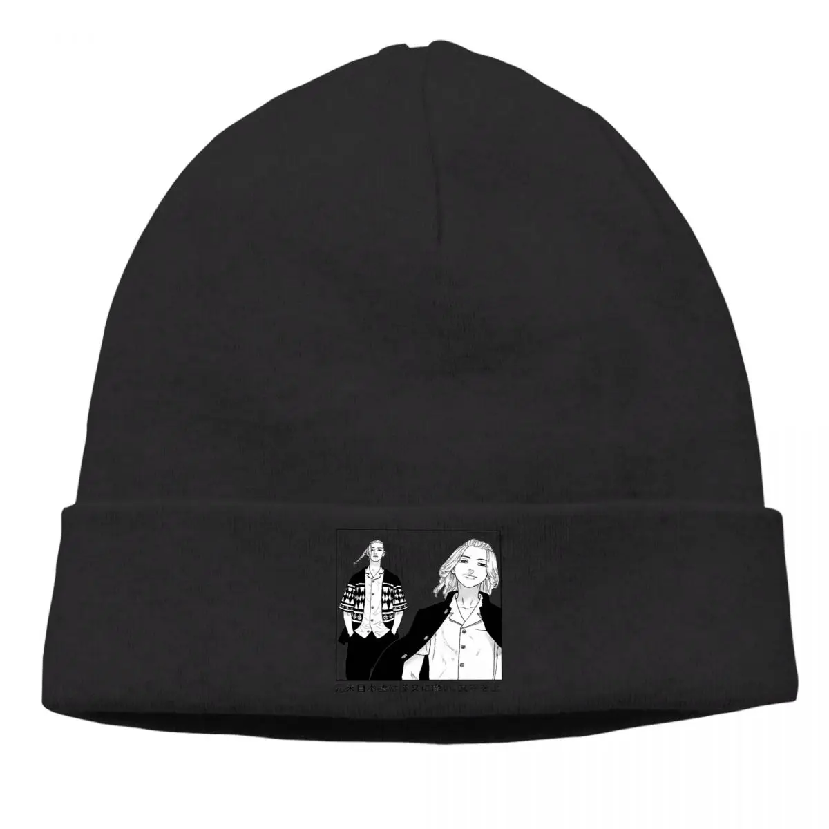 

Tokyo Revengers Draken Adventure Anime Winter Warm Beanie Hats Mikey And Draken Knitting Bonnet Hipster Skullies Caps Earmuffs
